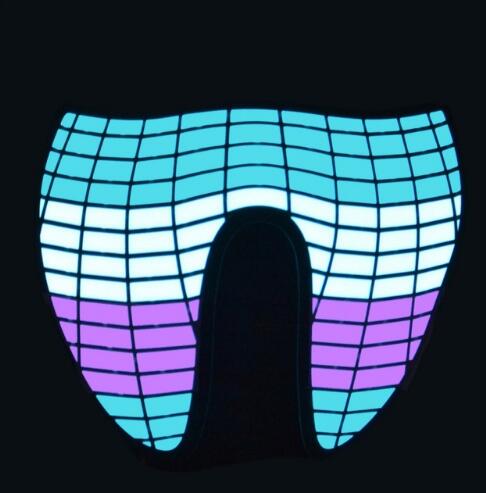 Máscara LED Luminosa Fashion Wire para Halloween, Rave y Fiestas - Image 10