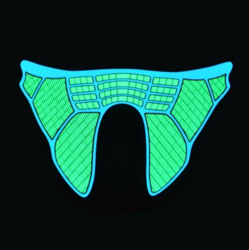 Máscara LED Luminosa Fashion Wire para Halloween, Rave y Fiestas - Image 8