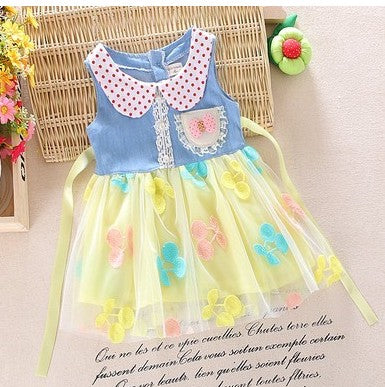 Vestido Princesa de Verano para Niña - Manga Corta - Image 4