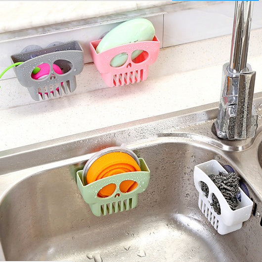 Escurridor Multiusos para Paños de Cocina con Soporte para Esponja y Jabón