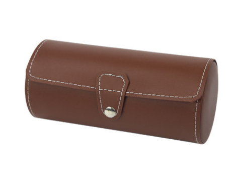 Caja Organizadora de Relojes de Cuero - Estuche para 3 Relojes - Image 5