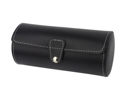 Caja Organizadora de Relojes de Cuero - Estuche para 3 Relojes - Image 4