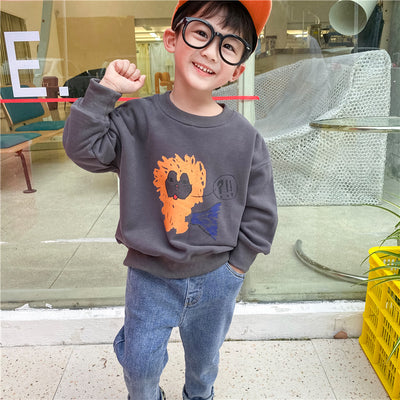 Suéter de Algodón Polar con Diseños Infantiles para Niños y Niñas - Image 12
