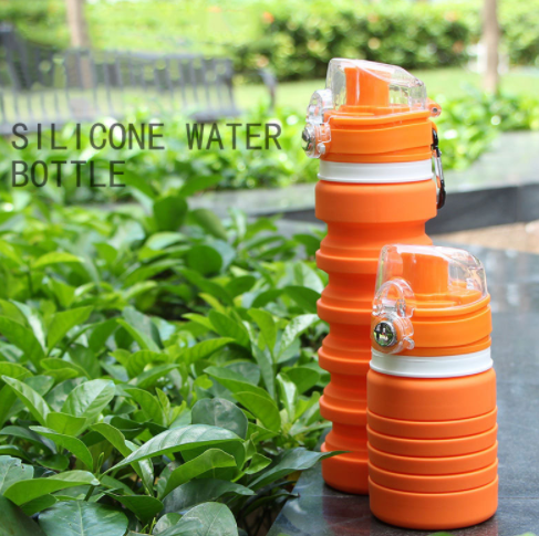 Botella de Agua Plegable de Silicona para Deportes y Viajes - Image 8
