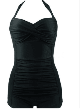 Traje de Baño Enterizo Conservador para Mujer - Diseño Europeo Moderno - Image 3