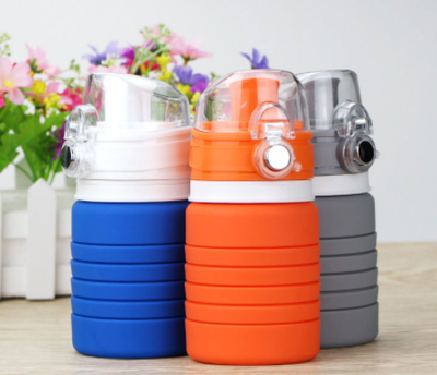 Botella de Agua Plegable de Silicona para Deportes y Viajes - Image 5
