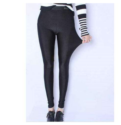 Leggings Brillantes Talla Grande de Largo Completo - Image 4
