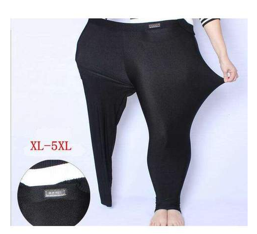 Leggings Brillantes Talla Grande de Largo Completo - Image 3