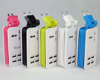 Cargador Múltiple USB de 4 Puertos con Carga Rápida - Image 4