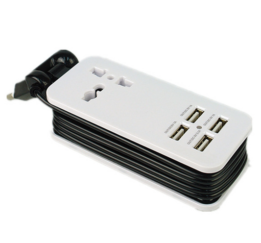Cargador Múltiple USB de 4 Puertos con Carga Rápida - Image 2