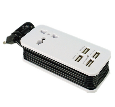 Cargador Múltiple USB de 4 Puertos con Carga Rápida - Image 2