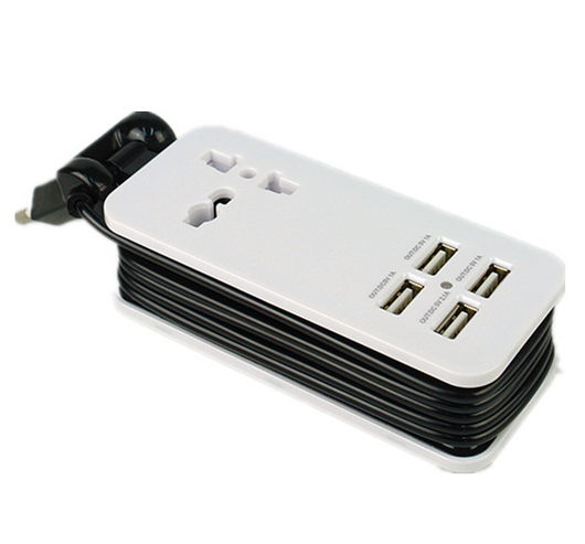 Cargador Múltiple USB de 4 Puertos con Carga Rápida - Image 2