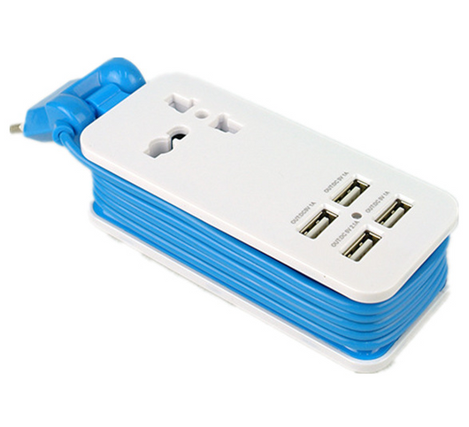 Cargador Múltiple USB de 4 Puertos con Carga Rápida - Image 3