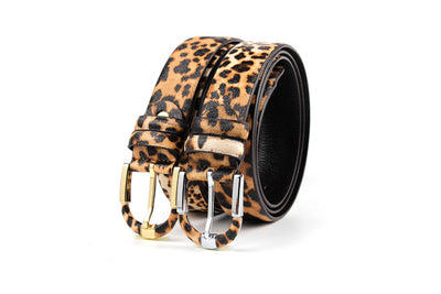 Cinturón de Cuero Estampado Leopardo para Mujer - Image 18