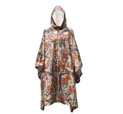Poncho Impermeable Táctica Camuflaje para Senderismo y Montaña - Image 2