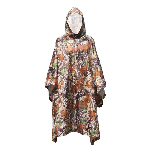Poncho Impermeable Táctica Camuflaje para Senderismo y Montaña - Image 2