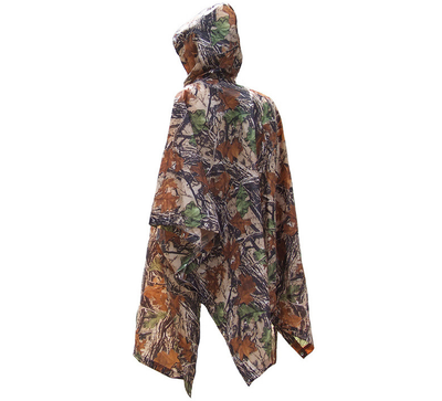 Poncho Impermeable Táctica Camuflaje para Senderismo y Montaña - Image 3