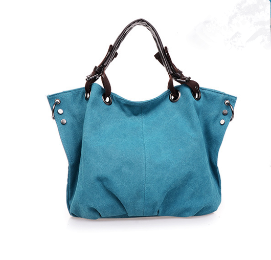Bolsa de Lona Grande Estilo Europeo - Bolso Tote Capacidad Extra para Mujer - Image 5