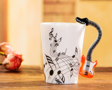 Taza de Cerámica Diseño Violín para Café, Té y Bebidas - Regalo Musical Perfecto - Image 8