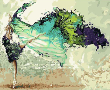 Pintura Digital al Óleo sin Marco - Kit DIY 40x50