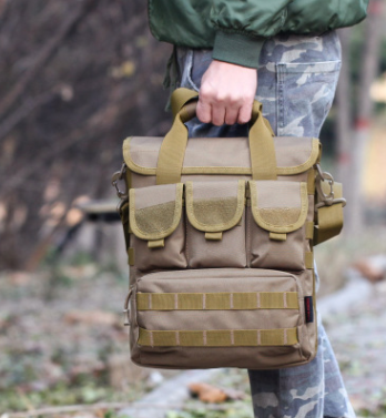 Mochila Táctica de Campaña Camuflaje de Hombro Único