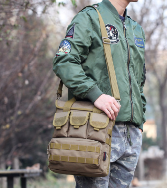 Mochila Táctica de Campaña Camuflaje de Hombro Único - Image 3