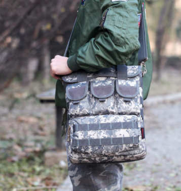 Mochila Táctica de Campaña Camuflaje de Hombro Único - Image 4
