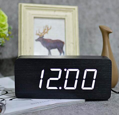 Reloj Despertador de Madera Natural - Image 18