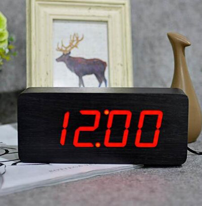 Reloj Despertador de Madera Natural - Image 16