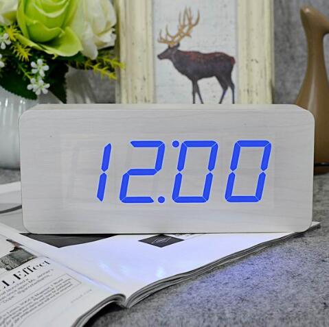 Reloj Despertador de Madera Natural - Image 15