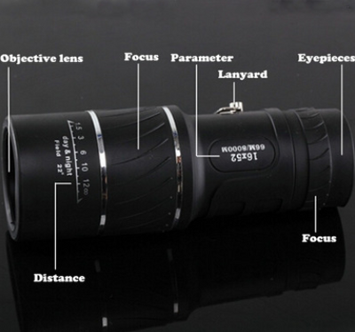 Telescopio de Enfoque Dual 16x52 - Observación Profesional - Image 2