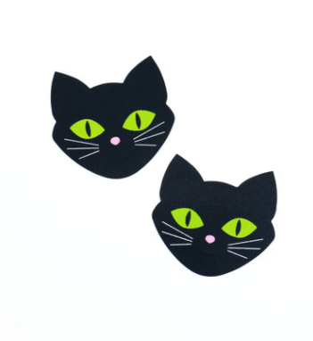 Adhesivos Invisibles para Pecho con Diseño Gato - Cubierta de Pezón Reutilizable - Image 3