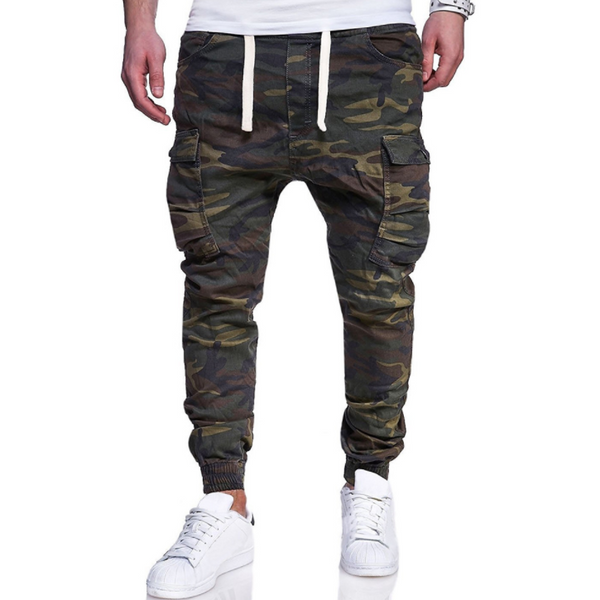 Pantalones Joggers Hip Hop Harem para Hombre - Talla Grande 4XL Camuflaje