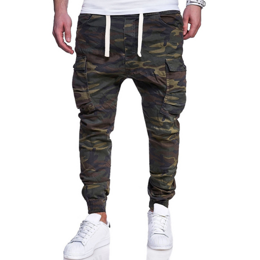 Pantalones Joggers Hip Hop Harem para Hombre - Talla Grande 4XL Camuflaje