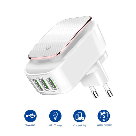 Lámpara Nocturna LED con Control Táctil
