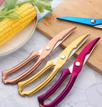 Tijeras de Cocina Profesionales de Acero Inoxidable para Pollo - Image 12