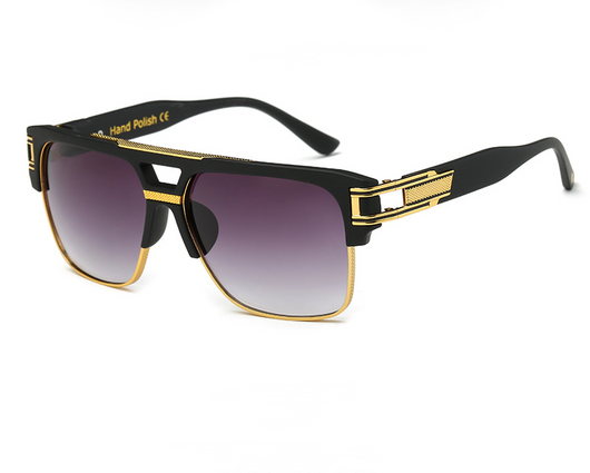 Gafas de Sol Retro Cuadradas Reflectantes Unisex con Colores Vibrantes - Image 10