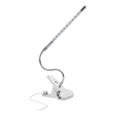 Lámpara LED Flexible USB con Pinza y Control Táctil para Lectura - Image 5
