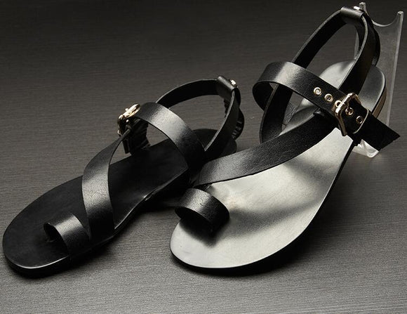 Sandalias Planas Vintage de Verano