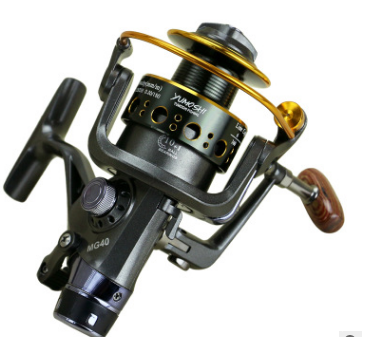 Carrete de Pesca Doble Carga MG30-60 con Freno Metálico Delantero y Trasero - Image 3