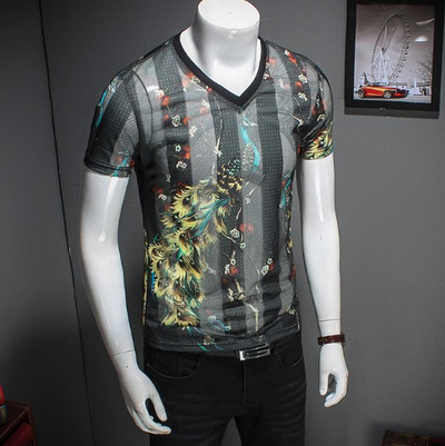 Camisa de Malla Transpirable Pavo Real - Image 3