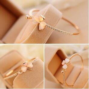 Pulsera Gato Ojo de Gato con Diamantes Completos - Joya Versátil y Elegante