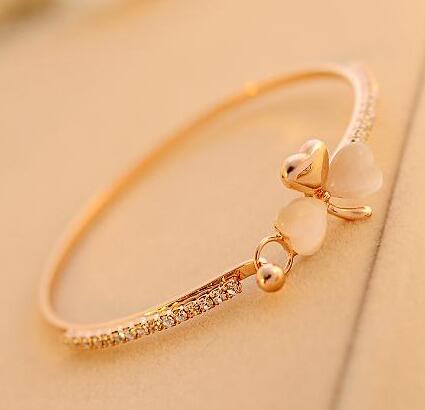 Pulsera Gato Ojo de Gato con Diamantes Completos - Joya Versátil y Elegante - Image 5