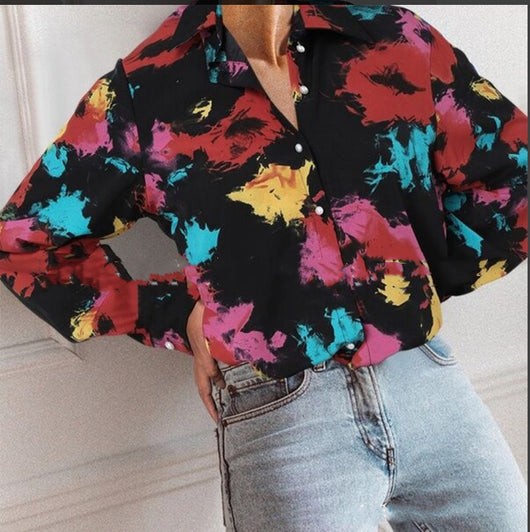 Blusa Estampada Multicolor para Mujer - Image 11