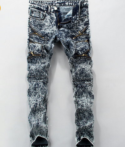 Pantalones Denim Deron Corte Recto - Image 8