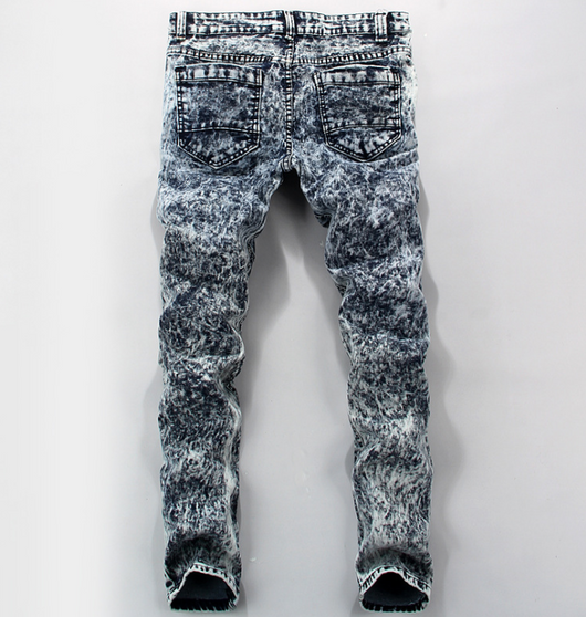 Pantalones Denim Deron Corte Recto - Image 6