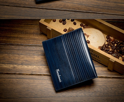 Cartera de Cuero PU con Detalles de Madera - Image 8