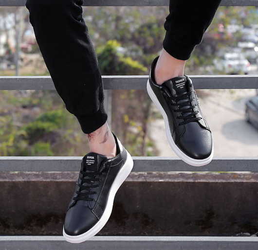 Tenis Blancos de Tendencia Coreana para Hombre - Estilo Ulzzang - Image 2