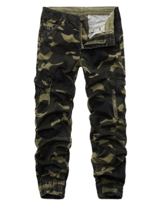 Pantalones Casuales Camuflaje para Hombre - Estilo Moderno y Versátil - Image 8