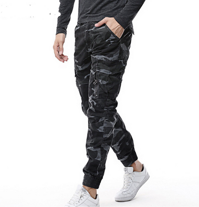 Pantalones Casuales Camuflaje para Hombre - Estilo Moderno y Versátil - Image 3